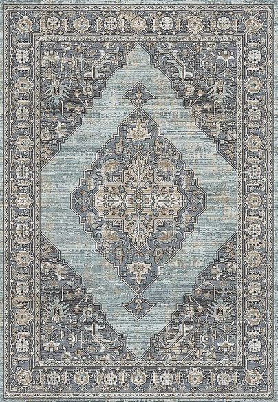 Dynamic Rugs JAZZ 6792-580 Blue and Beige